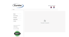 Desktop Screenshot of eurolac.nl
