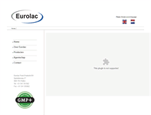 Tablet Screenshot of eurolac.nl